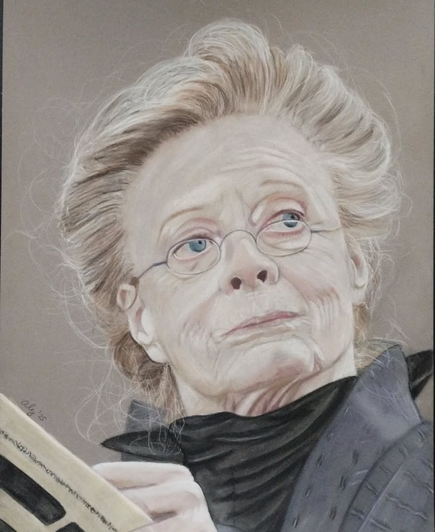 Maggie Smith als professor Anderling